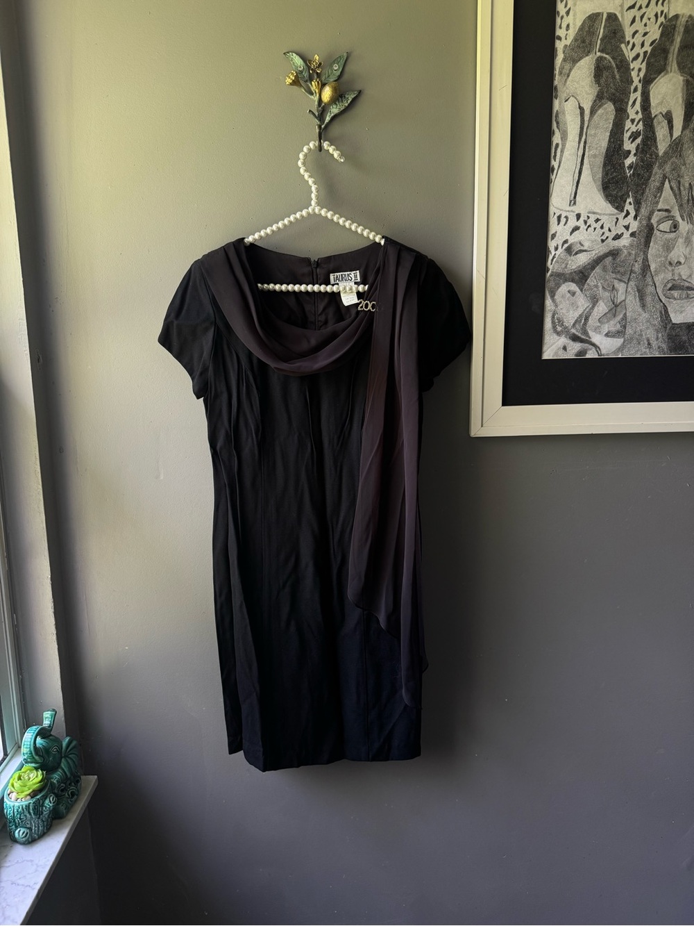 Vintage Taurus II Year 2000 Black Dress Size 6 Petite